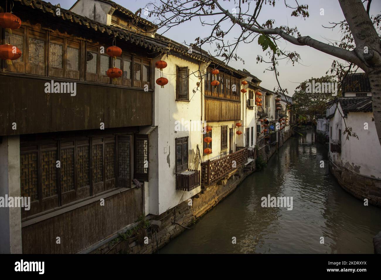 Suzhou-Shan-Straße, Stockfoto