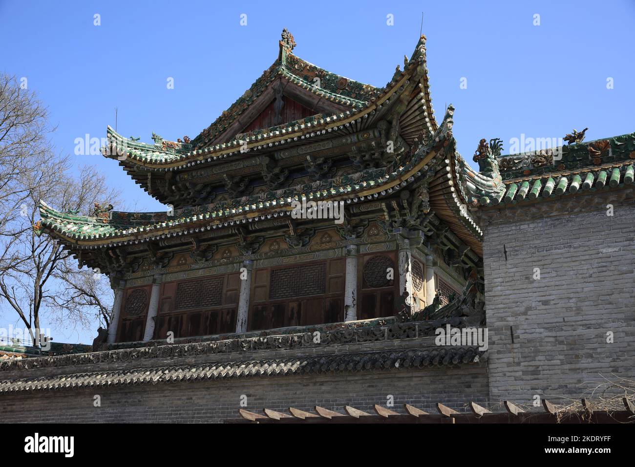 Shaanxi xianyang sanyuan chenghuang Tempel Stockfoto