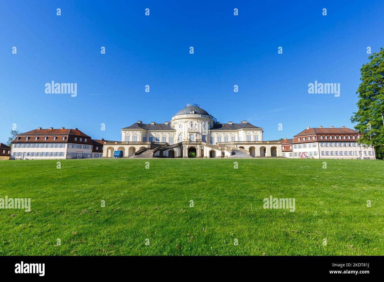 Stuttgart, Deutschland - 14. Mai 2022: Schloss Solitude Travel Architecture In Stuttgart, Deutschland. Stockfoto