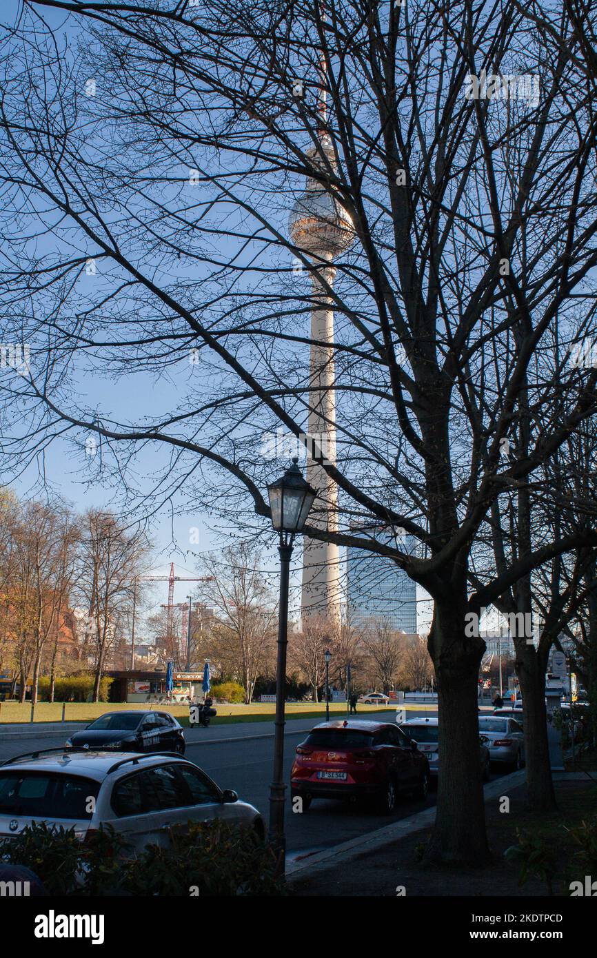 Berlin (Deutschland) Fernsehturm Stockfoto