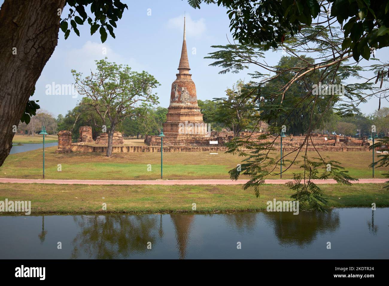 Ayutthaya Historical Park Ayutthaya Thailand Stockfoto