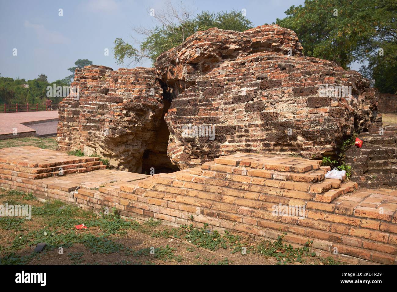 Ayutthaya Historical Park Ayutthaya Thailand Stockfoto