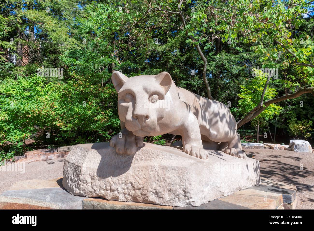 Penn State Nittany Lion in Penn State University, State College, Pennsylvania. Stockfoto