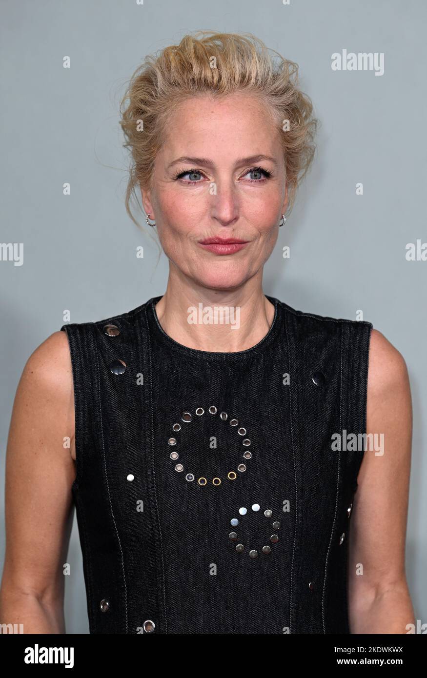 London, Großbritannien. 08.. November 2022. 8.. November 2022, London, Großbritannien. Gillian Anderson bei der Weltpremiere der Crown Season 5, Theatre Royal, Drury Lane, London. Quelle: Doug Peters/Alamy Live News Stockfoto