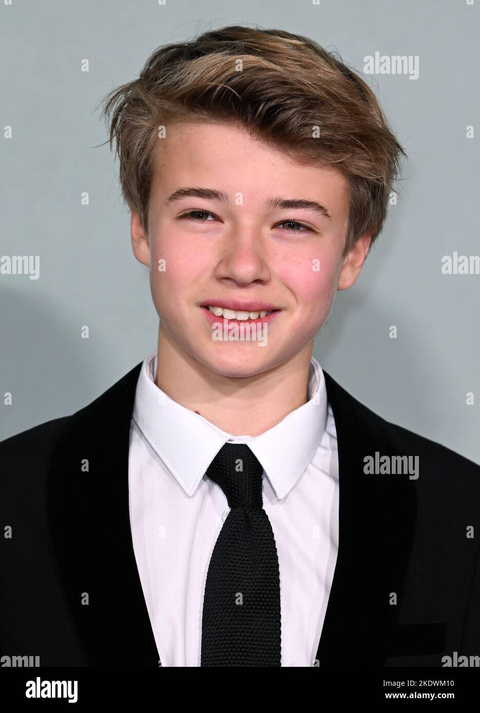 London, Großbritannien. 08.. November 2022. 8.. November 2022, London, Großbritannien. Timothee Sambor bei der Weltpremiere der Crown Season 5, Theatre Royal, Drury Lane, London. Quelle: Doug Peters/Alamy Live News Stockfoto