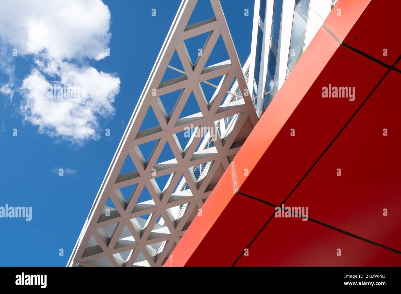 Architekturformen, Canberra, ACT, Australien Stockfoto
