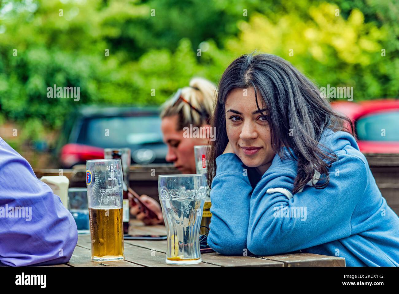 Pub-Szene Stockfoto