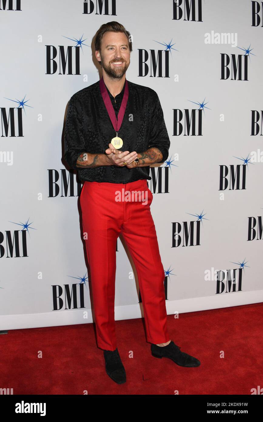 08. November 2022 - Nashville, Tennessee - Charles Kelley. BMI-Länderauszeichnungen 68. bei BMI. (Bild: © AdMedia via ZUMA Press Wire) Stockfoto