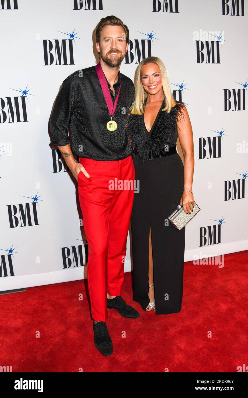 08. November 2022 - Nashville, Tennessee - Charles Kelley, Cassie Kelley. BMI-Länderauszeichnungen 68. bei BMI. (Bild: © AdMedia via ZUMA Press Wire) Stockfoto