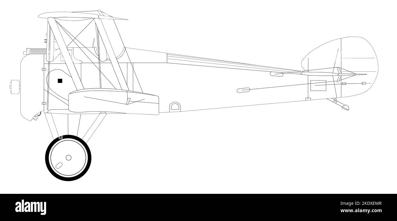 Sopwith Camel Stockfoto