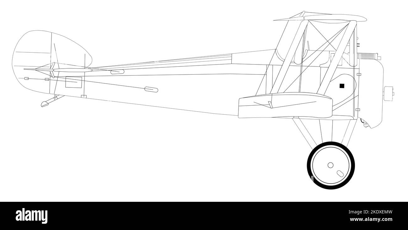 Sopwith Camel Stockfoto