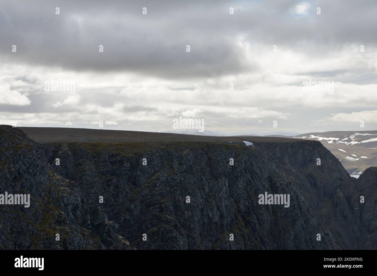 Nordcap Nordkapp Norwegen Polarkreis Arktis skandinavien Stockfoto