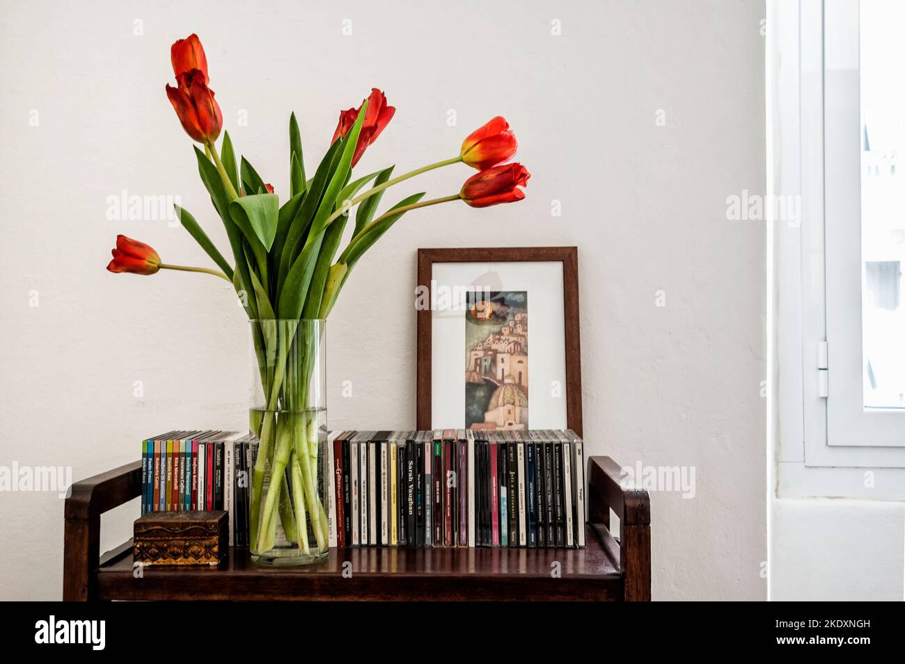 Inneneinrichtung. Möbel, Haus Detail. Wohnzimmer, Wohnzimmer, Architektur und Design von Wohnecken. Stockfoto