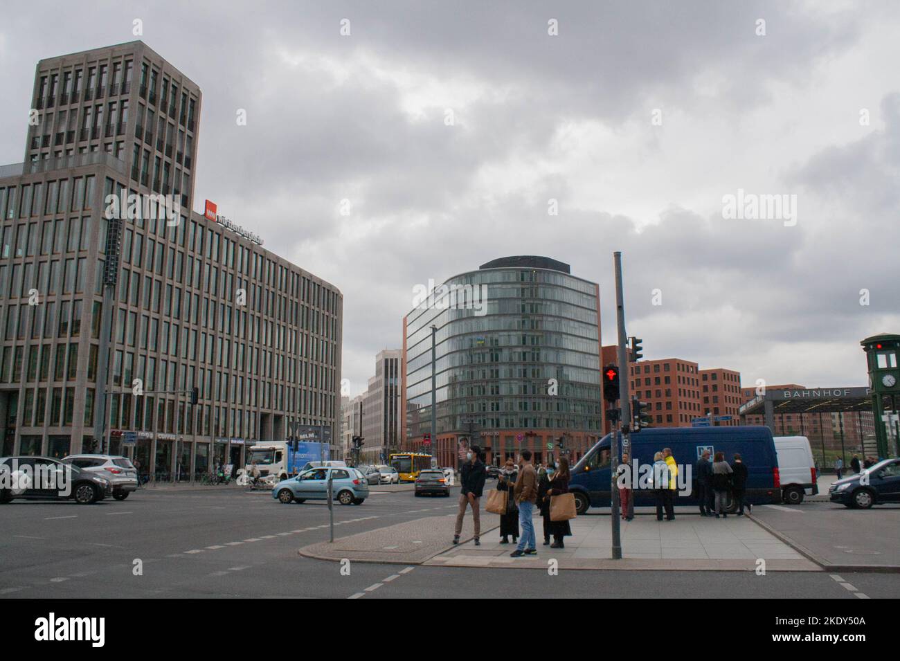 Business Center Berlin (Deutschland) Stockfoto