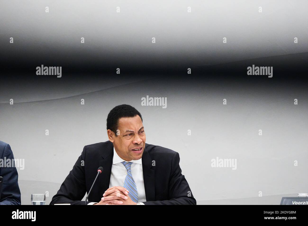 2022-11-09 11:38:53 DEN HAAG - Minister Franc Weerwind (Rechtsschutz) während einer Debatte im Repräsentantenhaus über die Justiz. ANP PHIL NIJHUIS niederlande Out - belgien Out Stockfoto