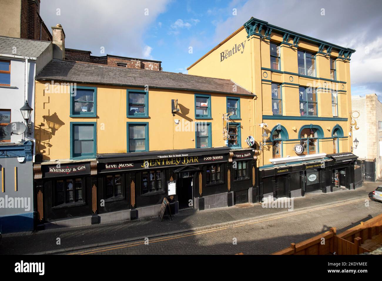 Die bentley Bar derry londonderry Nordirland Stockfoto