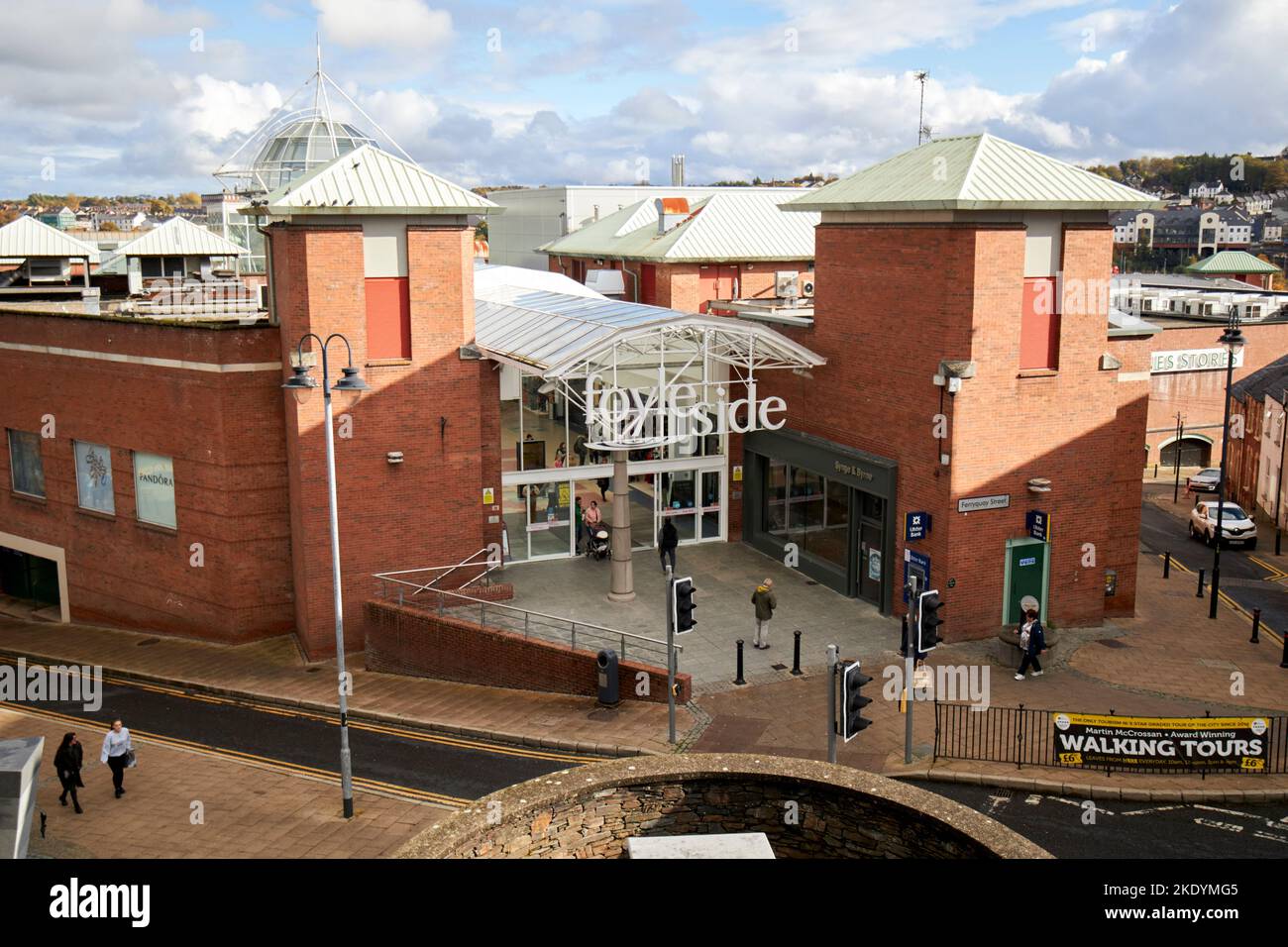Foyleside Shopping Centre derry londonderry Northern ireland großbritannien Stockfoto