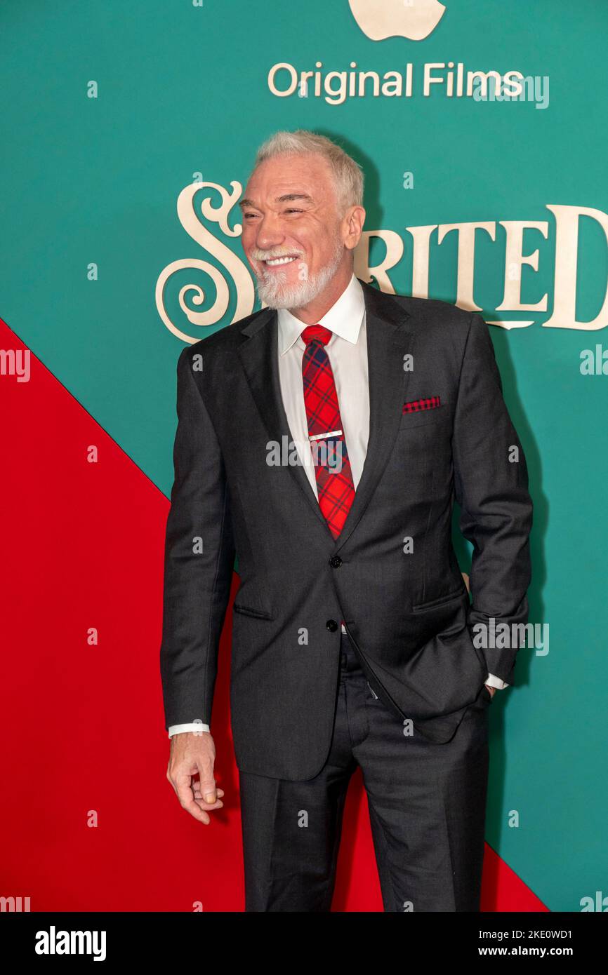 New York, Usa. 07.. November 2022. Patrick Page besucht die „temperamentvolle“ New Yorker Premiere des Apple Original Films in der Alice Tully Hall, Lincoln Center in New York City. (Foto von Ron Adar/SOPA Images/Sipa USA) Quelle: SIPA USA/Alamy Live News Stockfoto