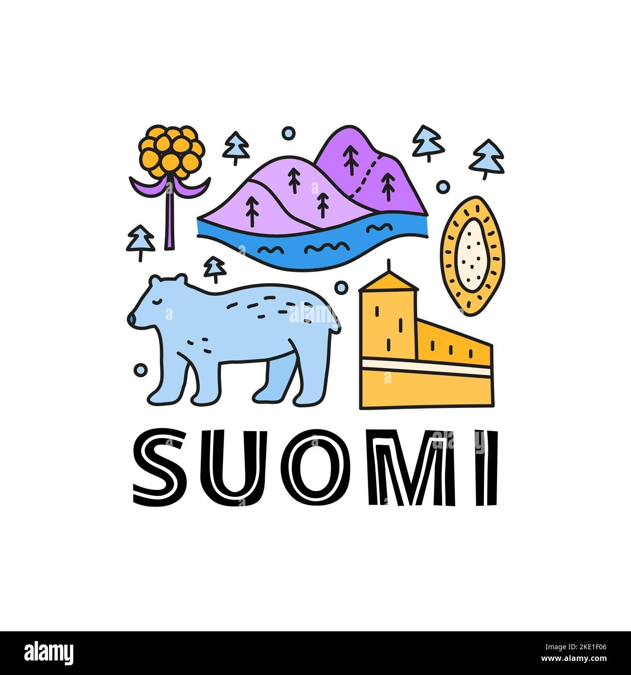 Karelische natur kaufen Alamy