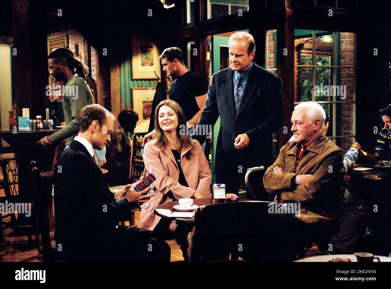 FRASIER : SAISON 11, DAVID HYDE PIERCE, JANE LEEVES, KELSEY GRAMMER, JOHN MAHONEY, 2003 Stockfoto