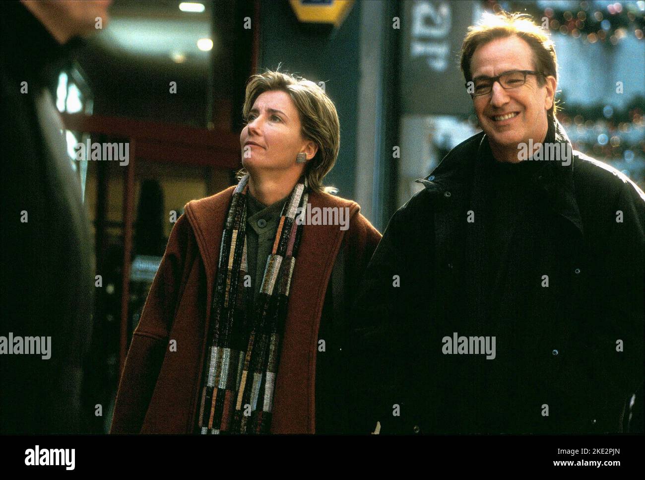 LIEBE, EMMA THOMPSON, ALAN RICKMAN, 2003 Stockfoto
