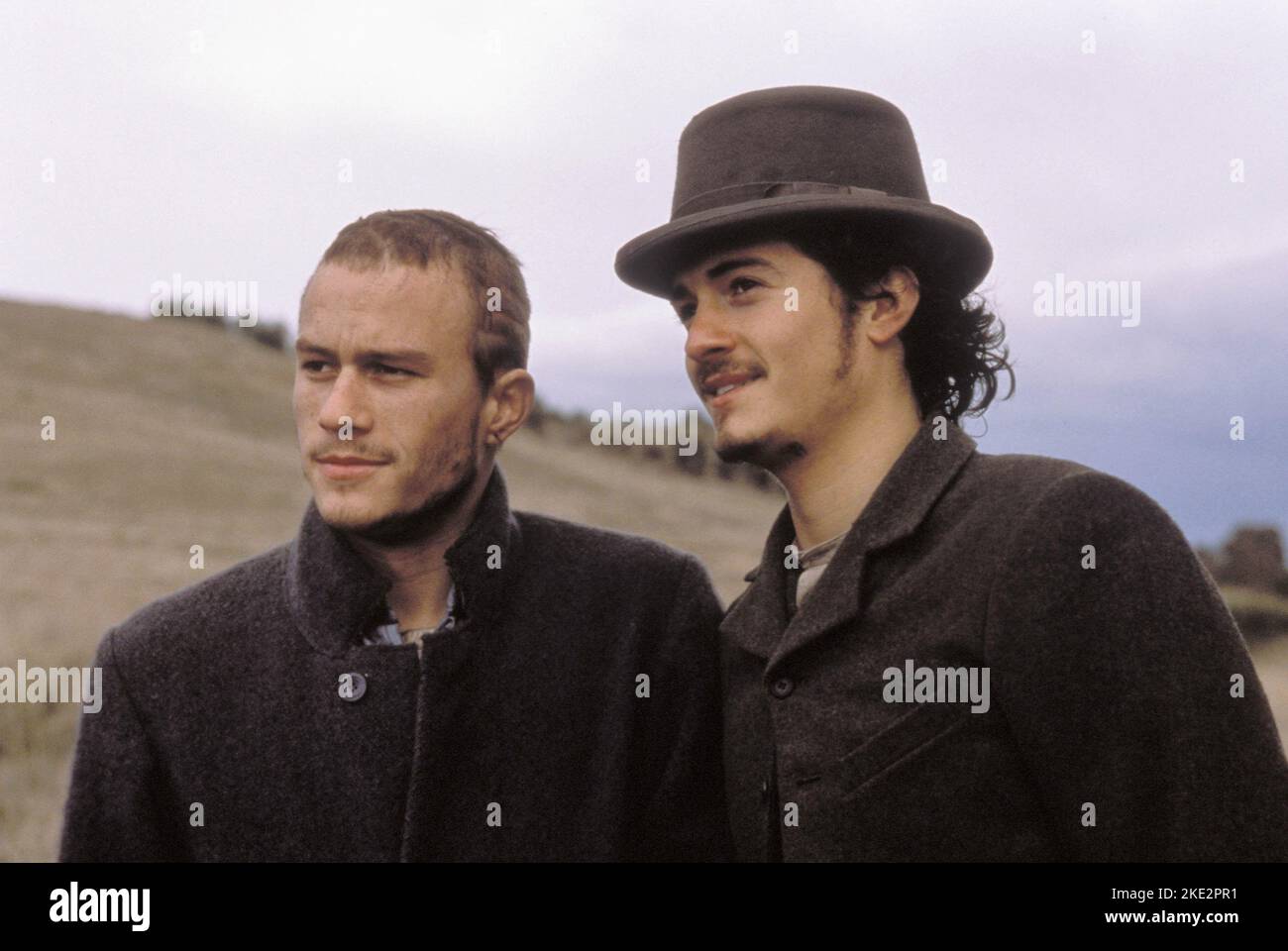 NED KELLY, HEATH LEDGER, ORLANDO BLOOM, 2003 Stockfoto