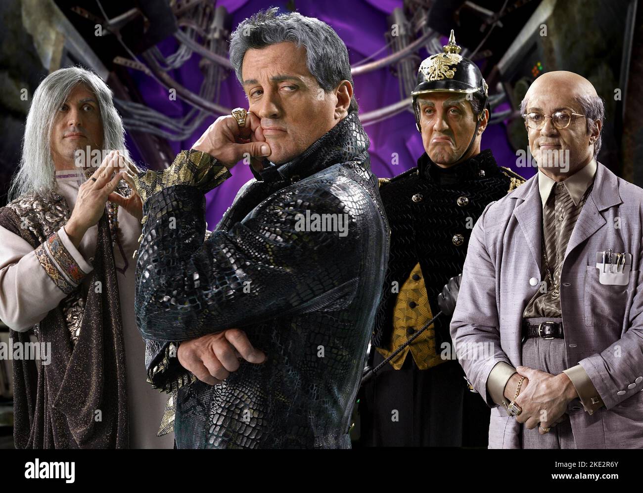 SPIONAGE KIDS 3-D: GAME OVER, SYLVESTER STALLONE, SYLVESTER STALLONE, SYLVESTER STALLONE, SYLVESTER STALLONE, 2003 Stockfoto