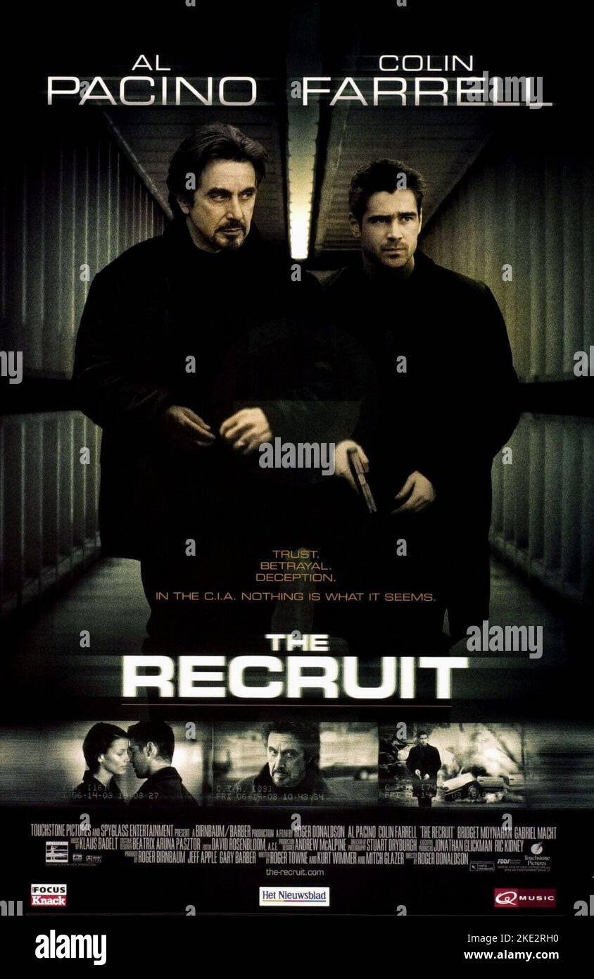 DER REKRUT, AL PACINO, COLIN FARRELL, 2003 Stockfoto