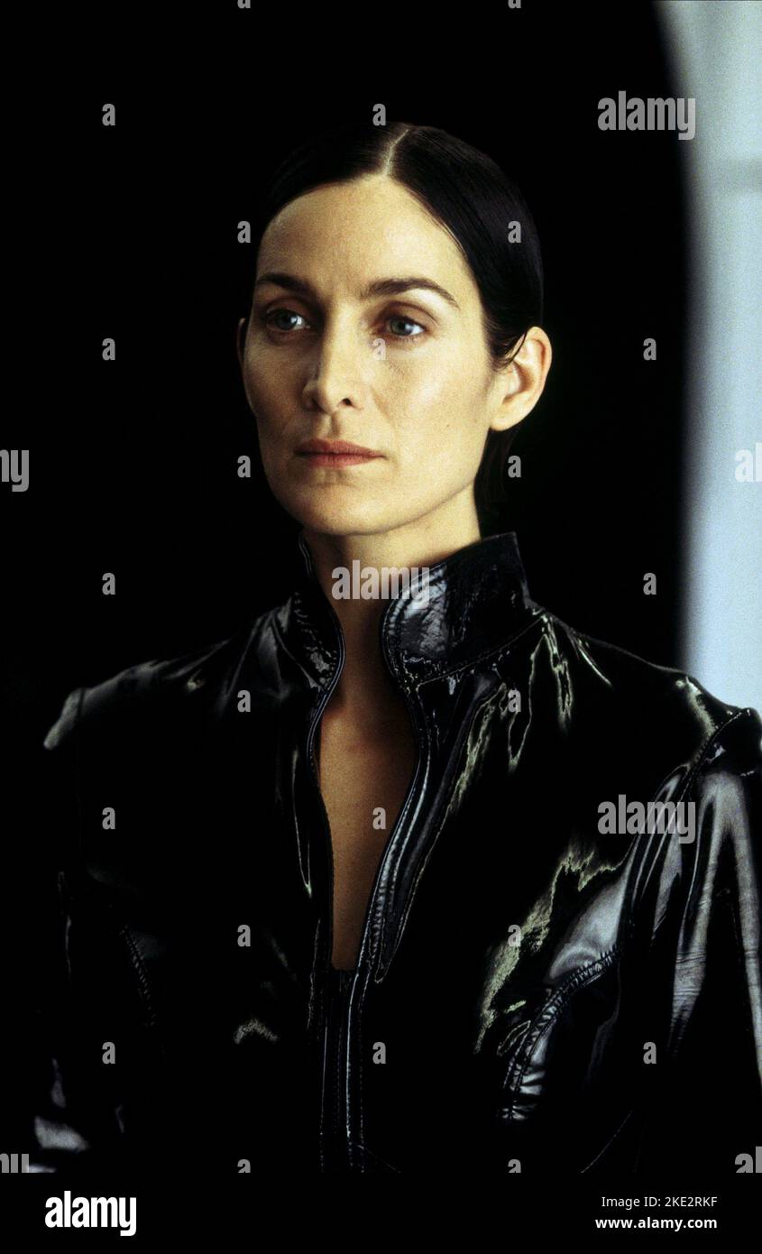 Die Matrix Revolutions, CARRIE-ANNE MOSS, 2003 Stockfoto