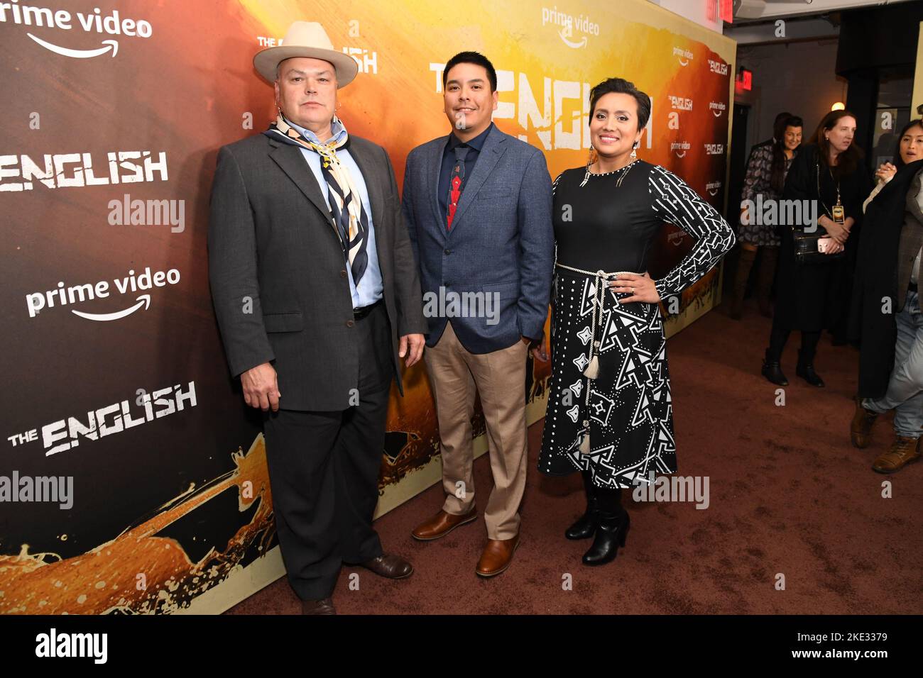 New York, USA. 09.. November 2022. Gäste besuchen die englische Premiere, die am 9. November 2022 im Metrograph in New York, NY, stattfand. (Foto von Efren Landaos/Sipa USA) Quelle: SIPA USA/Alamy Live News Stockfoto