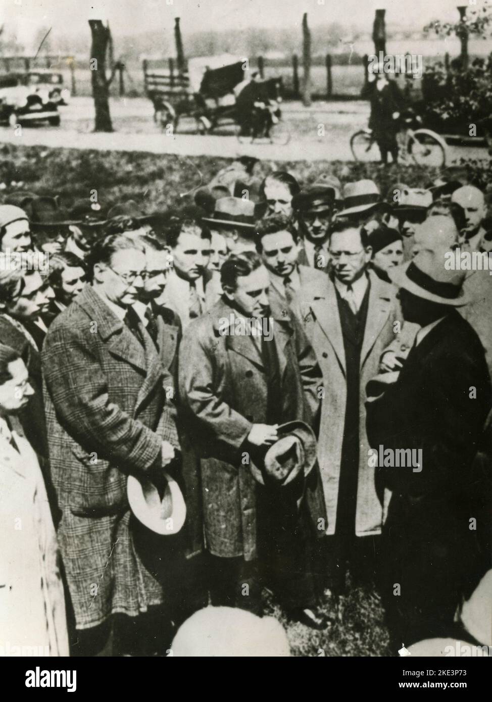 Deutscher Journalist und Pazifist Carl von Ossietzky, Deutschland 1930s Stockfoto