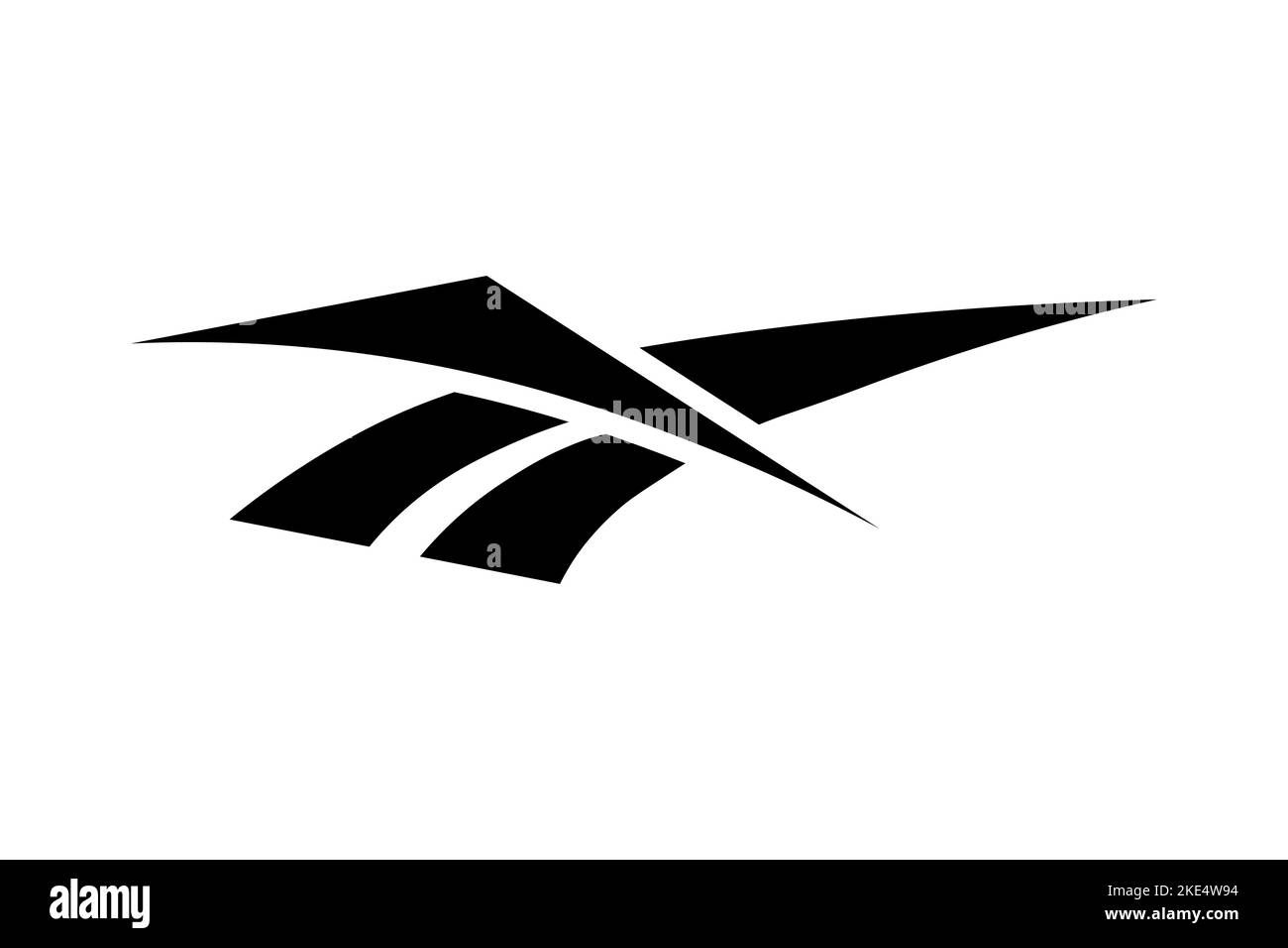 Vinnitsa, Ukraine - 03. November 2022: Logo der Reebok-Sportmarke. Vektorgrafik redaktionelle Illustration Stock Vektor