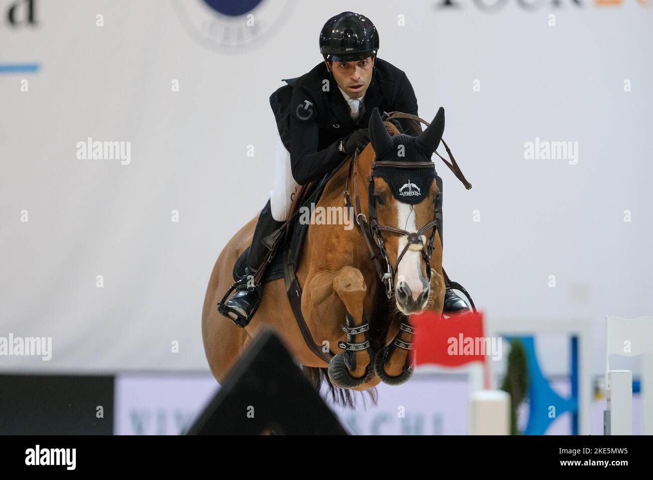 FEI Longines Jumping World Cup 2022 – Fiera Cavalli 2022 6.. November 2022, Pala Volkswagen, Verona, Italien Stockfoto