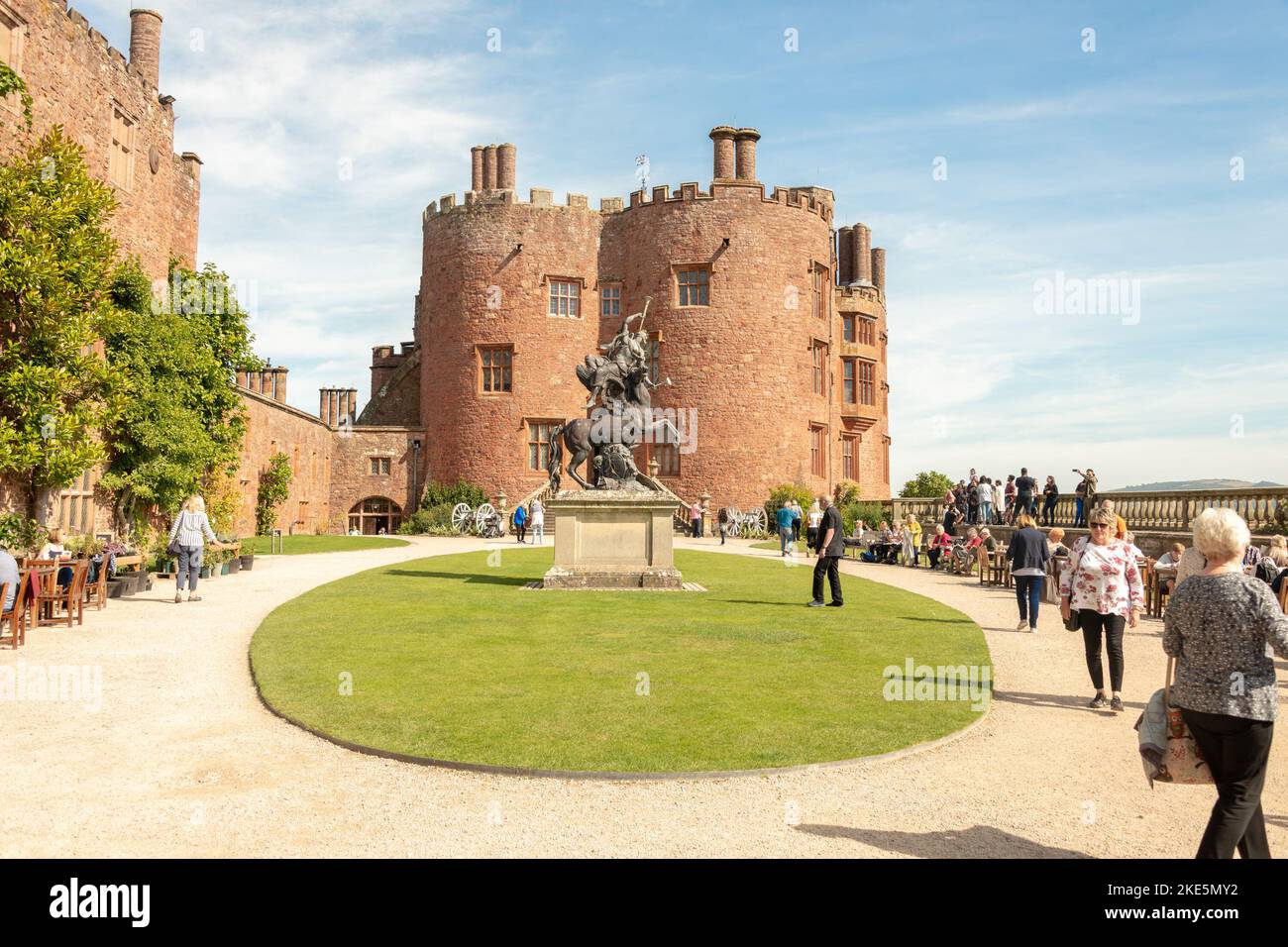 Powis Castle Stockfoto