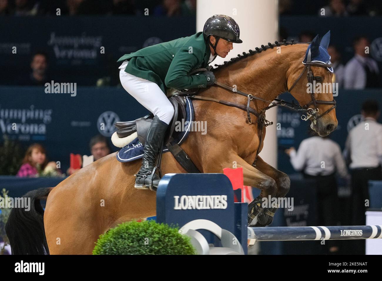 FEI Longines Jumping World Cup 2022 – Fiera Cavalli 2022 6.. November 2022, Pala Volkswagen, Verona, Italien Stockfoto