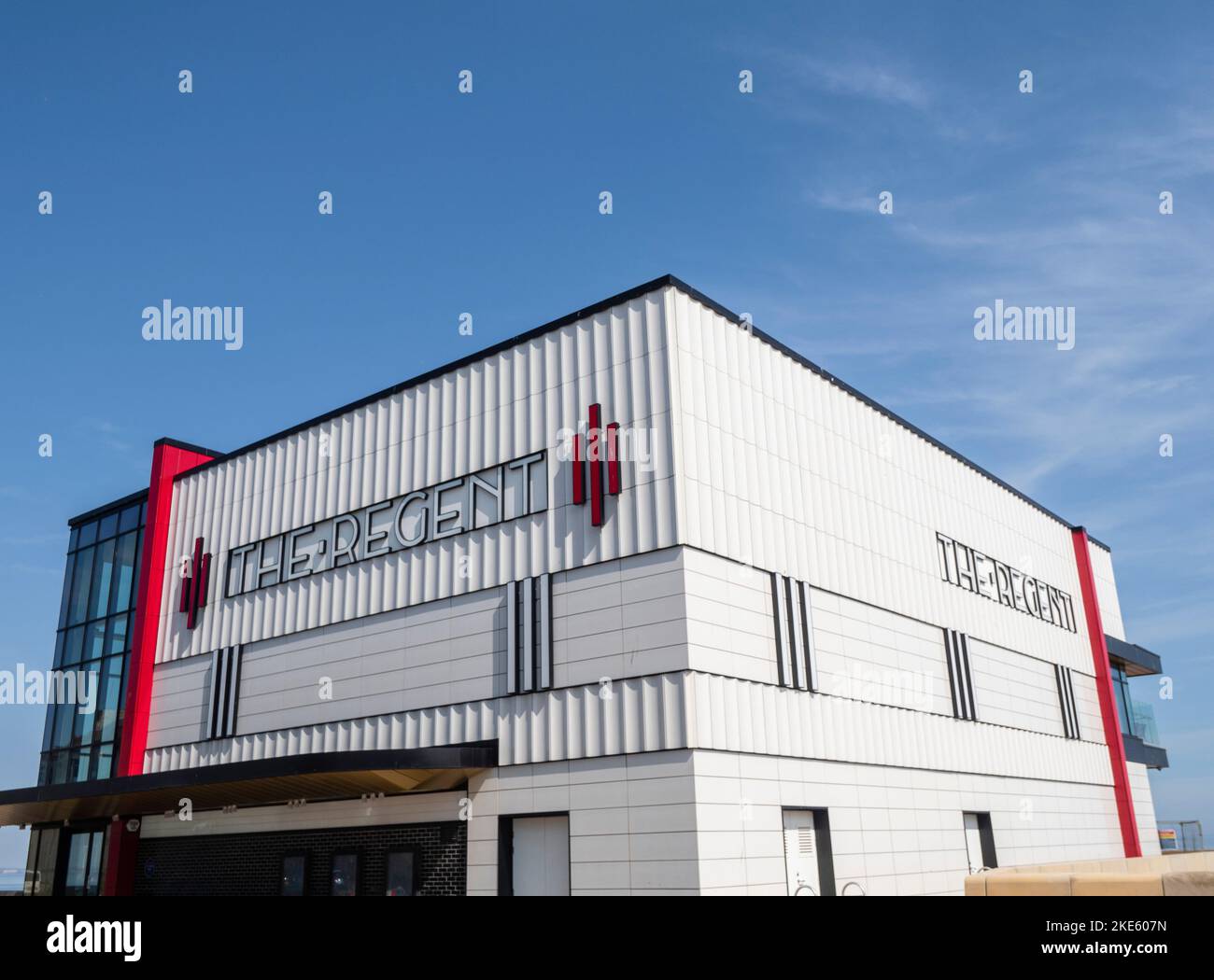 Das neue Regent Cinema, Esplanade, Redcar, North Yorkshire, England Stockfoto