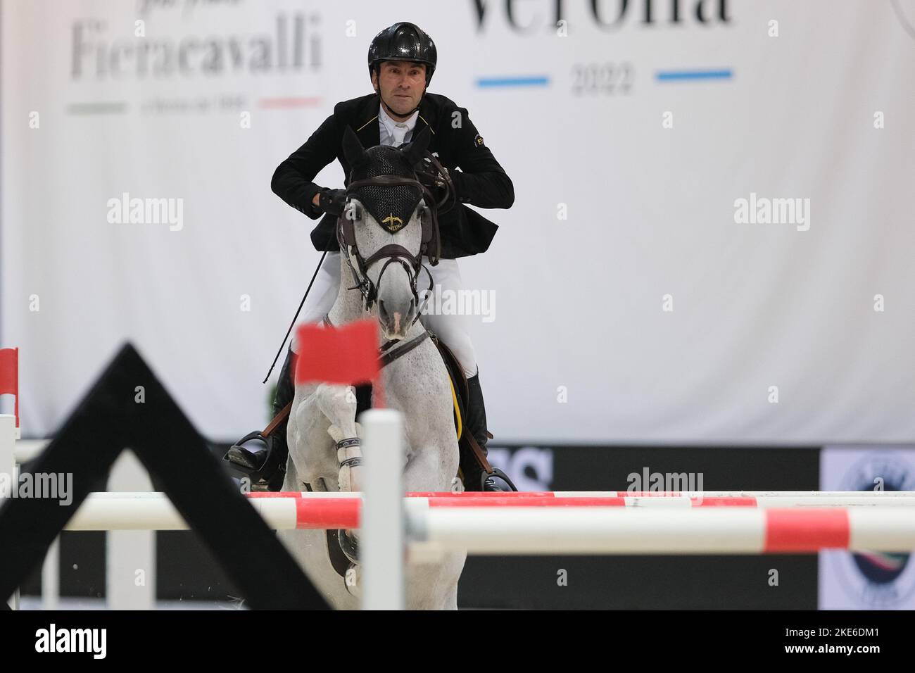 FEI Longines Jumping World Cup 2022 – Fiera Cavalli 2022 6.. November 2022, Pala Volkswagen, Verona, Italien Stockfoto