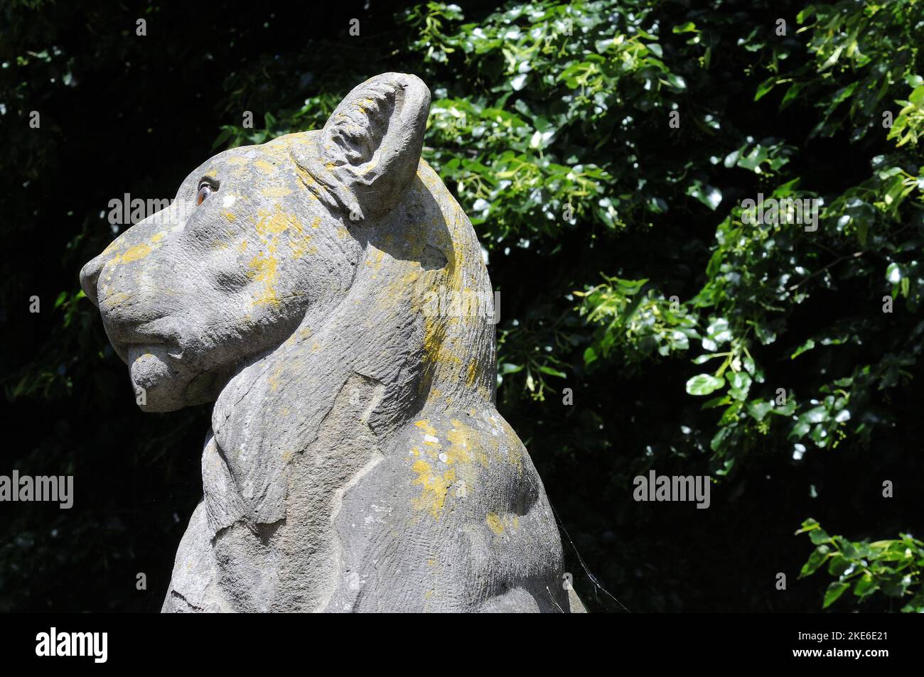Stone Animals, Castle Street, Cardiff. Stockfoto