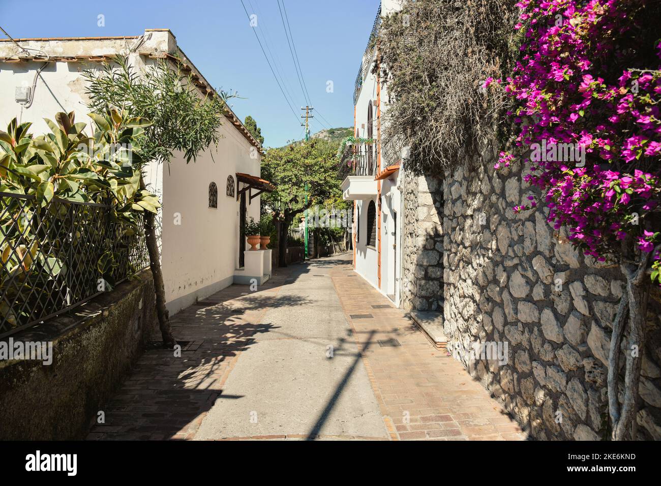 Capri, I Faraglioni, Italien Stockfoto