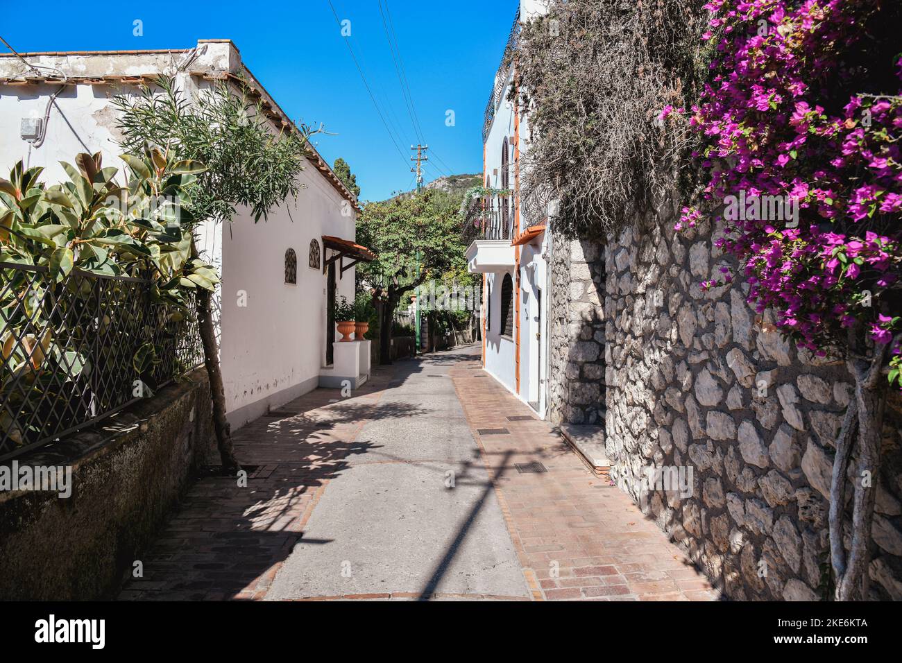Capri, I Faraglioni, Italien Stockfoto