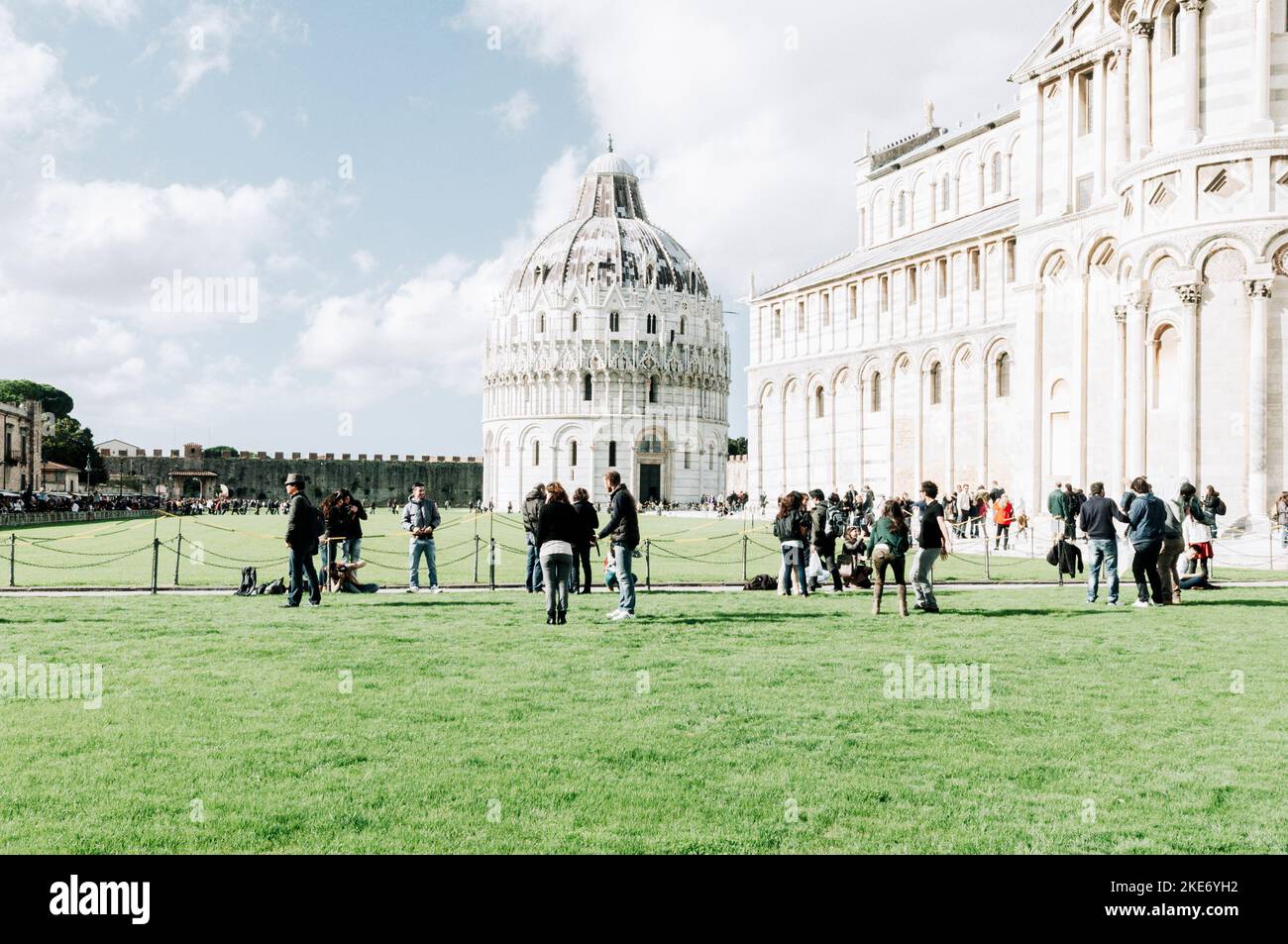 Pisa, Piazza dei Miracoli, Toskana, Italien Stockfoto