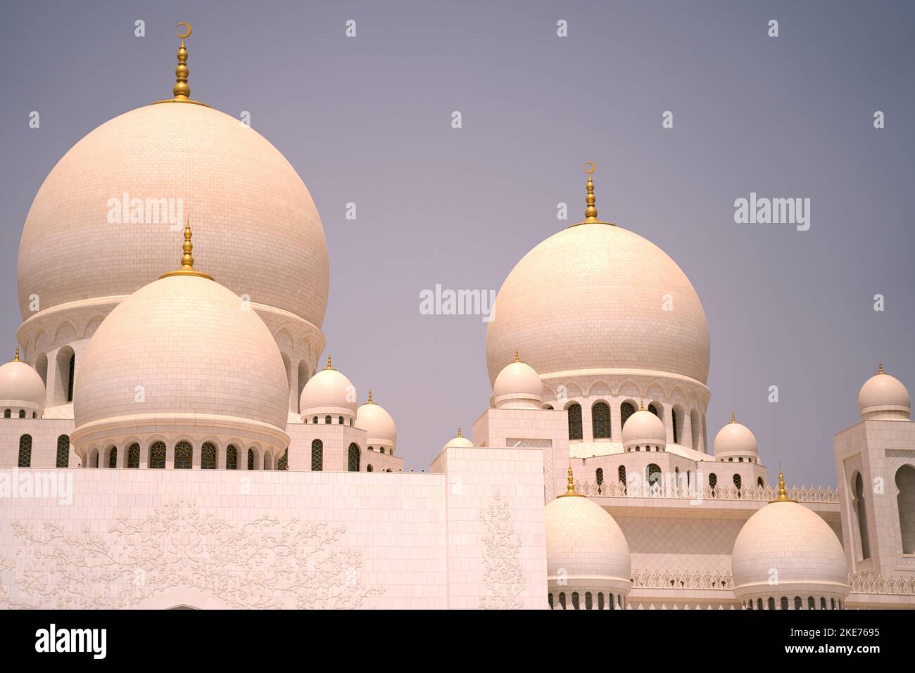 Sheikh Zayed Grand Moschee Stockfoto