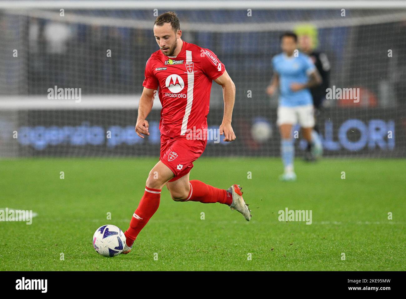 Carlos Augusto von AC Monza Serie A League 2022 2023 Match, Olimpico Stadium, Lazio V Monza 10. November 2022 (Foto von AllShotLive/Sipa USA) Credit: SIPA USA/Alamy Live News Stockfoto