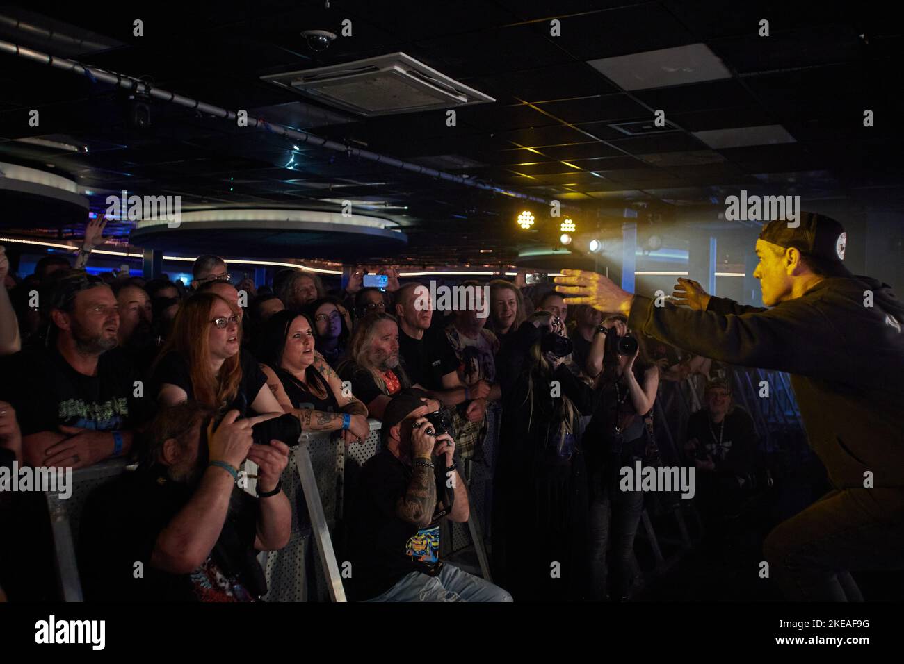 US-Legenden Ugly Kid Joe, live im Hard Rock Hell XV, November 2022, Fotos von John Lambeth. Stockfoto