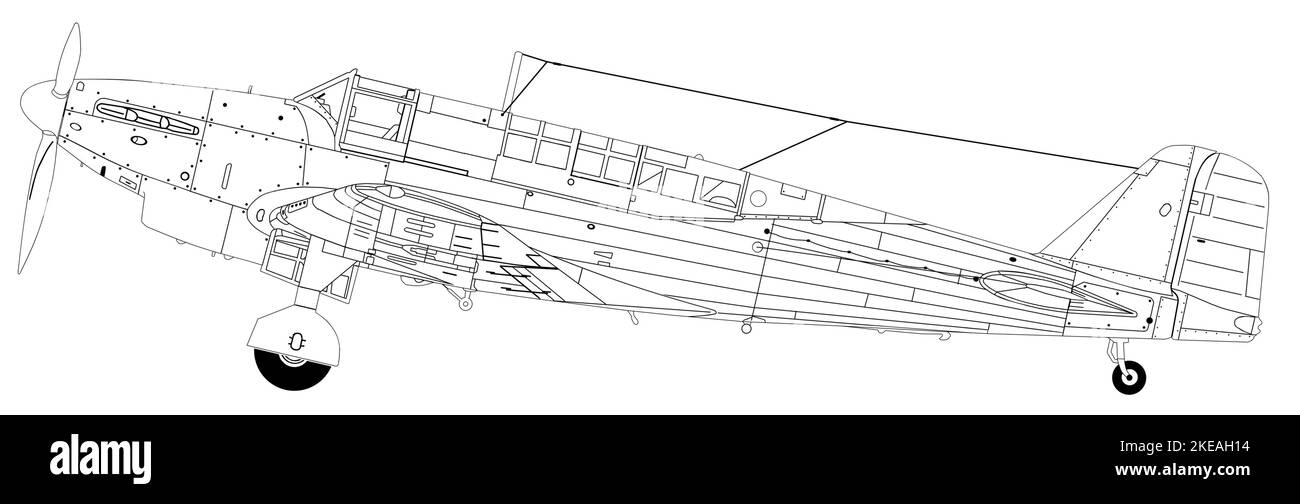 Fairey Fulmar Mk Stockfoto