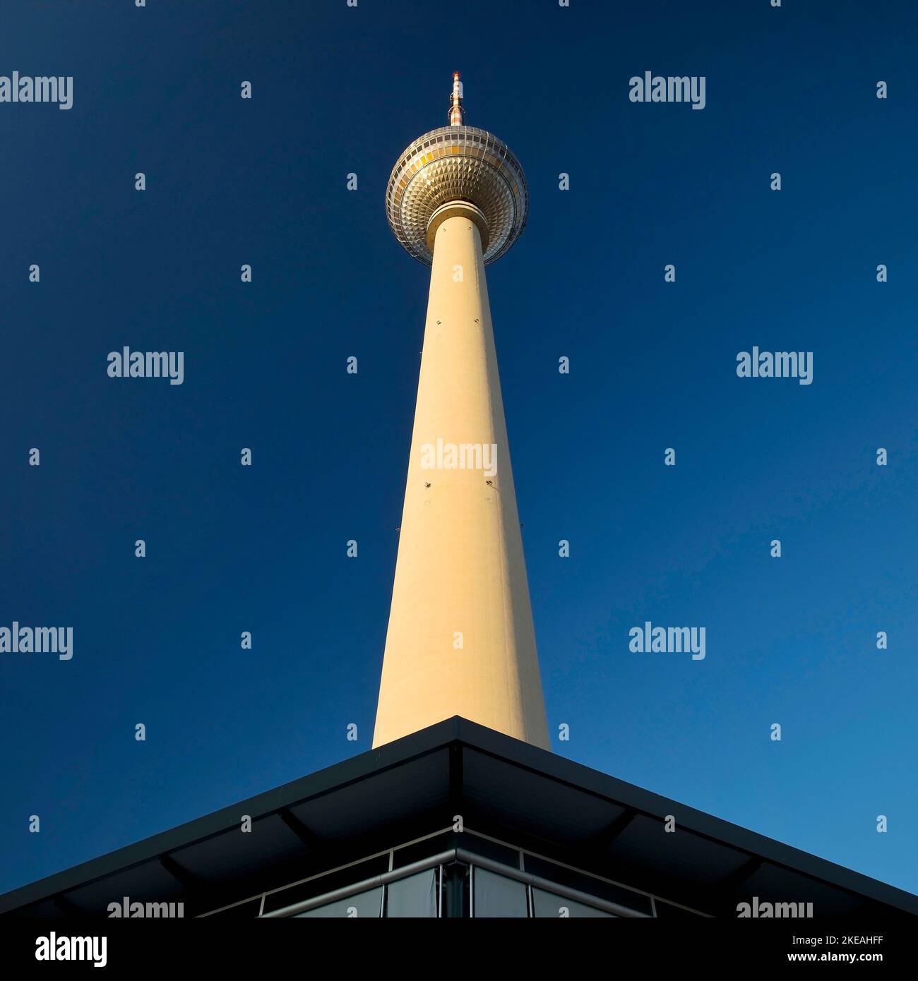 Berliner Fernsehturm in Berlin-Mitte, Deutschland, Berlin Stockfoto