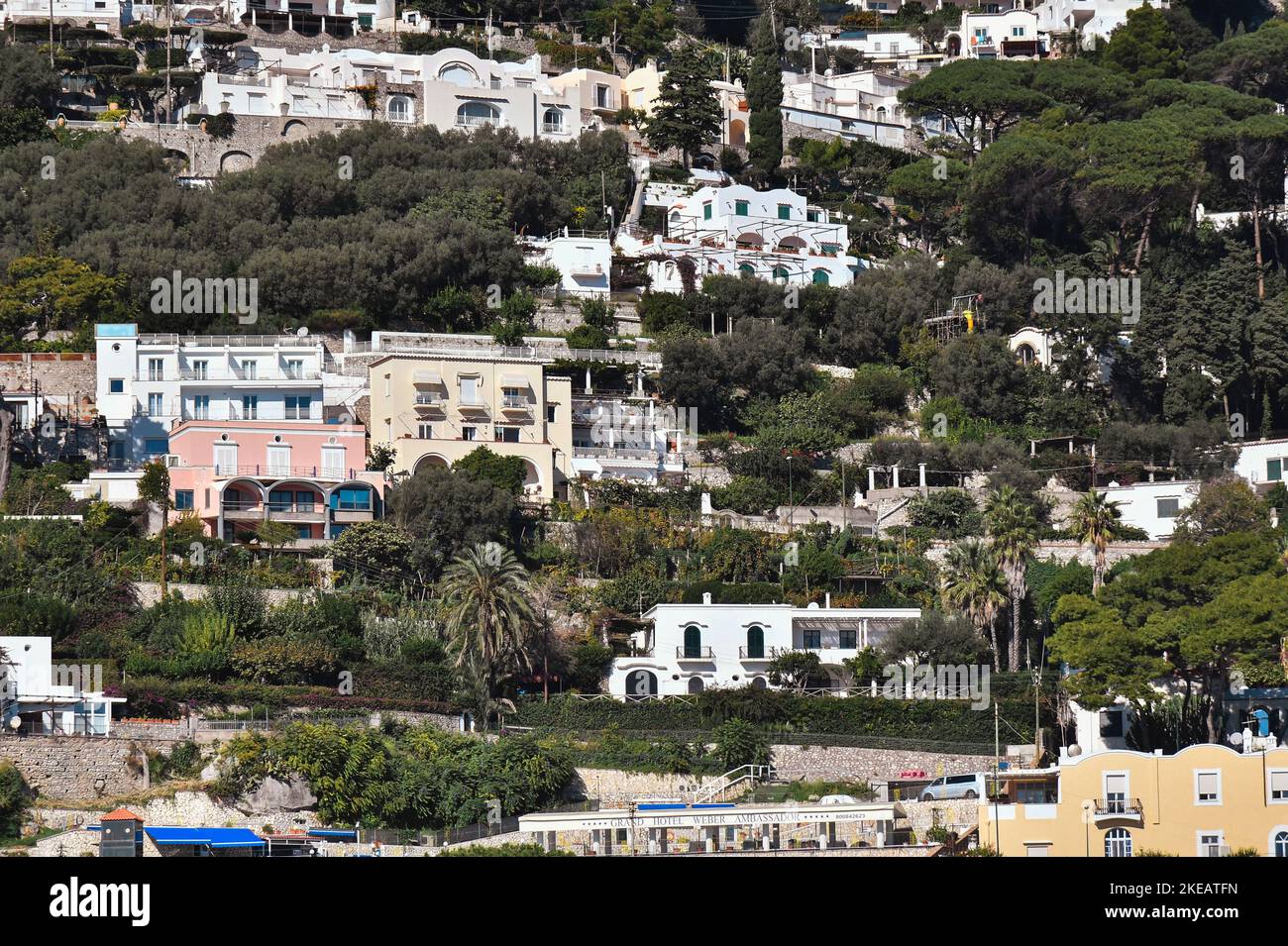 Capri, Italien Stockfoto