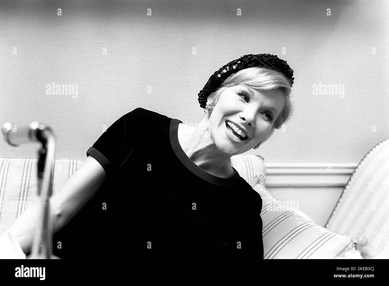 Susan Hampshire. CBE. Englische Schauspielerin geboren am 12. Mai 1937. Hier in Schweden 1968 im Zusammenhang mit der BBC-tv-Serie The Forsyte Saga, in der sie in der Rolle von Fleur spielte. Die Serie wurde ursprünglich in 26 Folgen am samstagabend mit Start 7 januar 1967 gezeigt. Schweden 1968. Conard Ref. 5544 Stockfoto