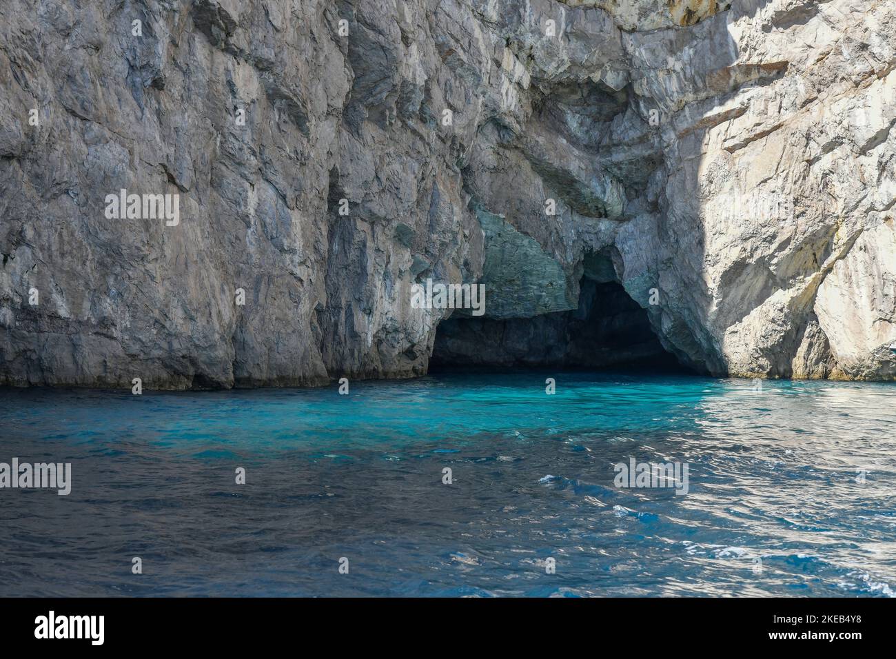 Green Grotto, Capri, Italien Stockfoto