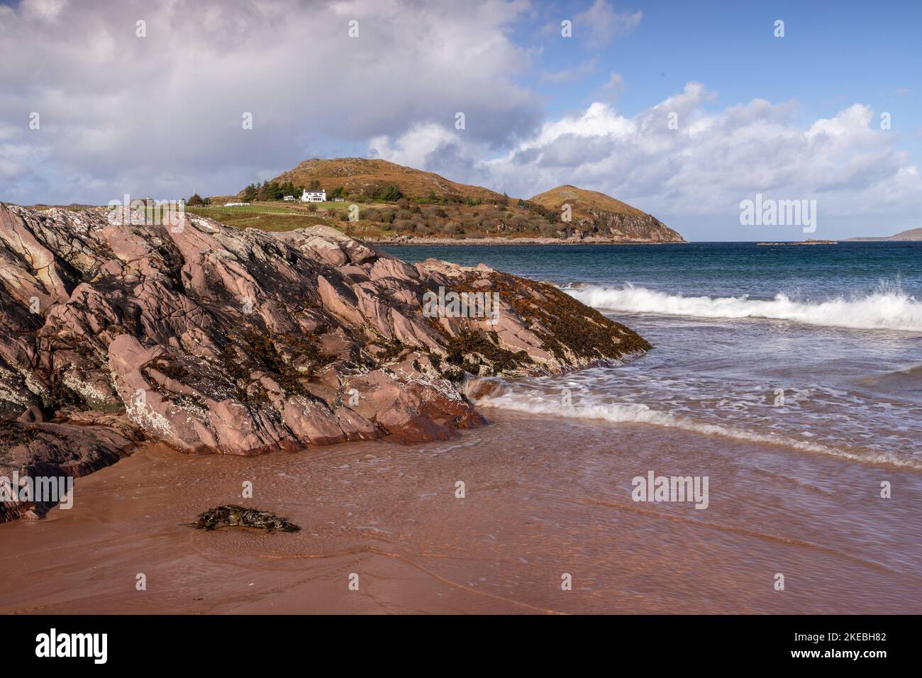Firemore Beach an der atlantischen Nordwestküste Schottlands Stockfoto